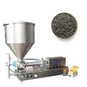 Máquina de llenado de huevas de salmón de caviar semiautomático