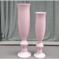 086 Grandes jardinières et pots à fleurs en FRP, durables, pour intérieur, style Art Déco classique et rétro, pour événements, festivals et loisirs publics, esthétiques