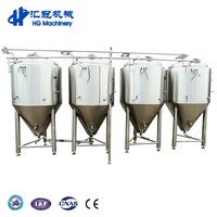 Projet clé en main SUS304/316 de qualité alimentaire de la brasserie 20BBL 30BBL 50BBL ensemble complet de l'équipement de brassage deux navires système de brasserie
