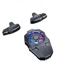 Manette de jeu pour téléphone Memo AK03 populaire avec ventilateurs de refroidissement, radiateurs et joysticks pour PUBG