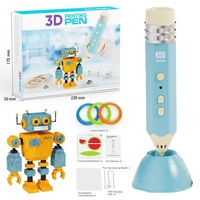 Stylo d'impression 3D à basse température pour enfants, avec filament PCL sûr, pour dessin graffiti et gribouillage créatif, cadeau éducatif, vente en gros