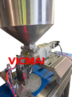 Ligne de production de burritos Vicmai automatique en acier inoxydable, pour tortillas, viande et légumes, haute capacité