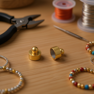 Chiusura Magnetica Ilan 6x12mm Cilindrica per Creazione di Gioielli - Product Image 3