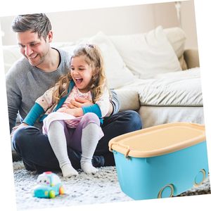 Modern Plastic Toy <b>Storage</b> Box Baby <b>Clothes</b> Large-capacity Plastic Basket Children's Clothing <b>Storage</b> Box - Product Image 2