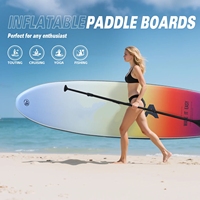 Planche à pagaie gonflable pour sports nautiques, fourniture en usine, planche à pagaie pliable avec accessoires de planche à pagaie