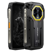 Smartphone robuste Ulefone Armor Mini 20, écran 4,7 pouces, Android 14, LTE, 8 Go de RAM, 256 Go de stockage, batterie 6200 mAh, double SIM, vision nocturne