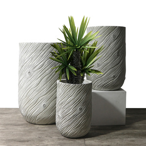 Jardinière de 41/60/75cm de haut, <span class=keywords><strong>prix</strong></span> de gros, grands pots pour plantes, extérieur, intérieur, grande taille, jardin, pots en fibre d'argile pour plantes - Product Image 6