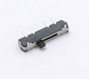 Interruptor deslizante Lituo SMD mini 3 posiciones 4 pines interruptor de palanca momentáneo encendido-apagado mini interruptor deslizante