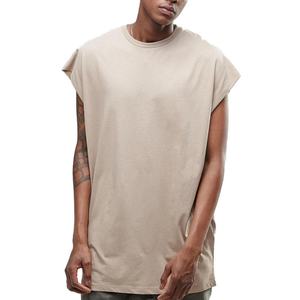 เสื้อยืดแขนกุดแบบ OEM สำหรับผู้ชาย สั่งทำลายพิมพ์ได้ตามต้องการ - Product Image 1