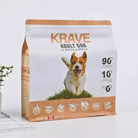 Pochette Doypack Matelassée à Huit Soudures Latérales pour l'Emballage de Friandises pour Chiens et Chats
