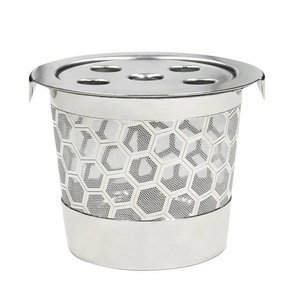 Stainless Steel Reusable K Cups Set Keurig <b>Coffee</b> Maker Multistream Technology Refillable Design Office With <b>Spoon</b> and Brush KF- - Product Image 5