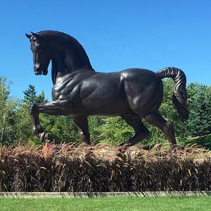 Estatua de caballo Leonardo <span class=keywords><strong>Da</strong></span> <span class=keywords><strong>Vinci</strong></span>, escultura de bronce, animal - Product Image 1