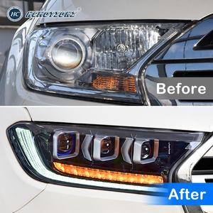 HCMOTIONZ montaje de lámpara delantera LED de fábrica 2015-2020 para Ford Ranger Compatible 6000K Faro de coche para T6 T7 VT4 4X4 Pickup Arqu - Product Image 6