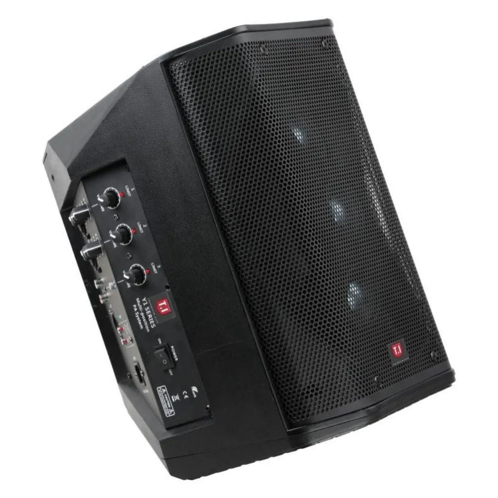 T.I Pro Audio 6,5 "Altavoces para el hogar superiores Altavoz para exteriores Activo Moderno Sub 18 200W 1000W Altavoz Plástico Ce Madera (2,0) 1" 125W