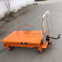 300kg 500kg Ciseaux personnalisés Petit mini chariot de table élévatrice manuelle hydraulique portable