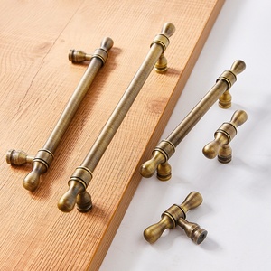 Puxadores de Armário de Luxo de Alta Qualidade Estilo Americano Moderno para Portas de Armários e Gavetas - Product Image 3