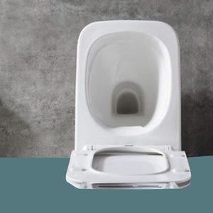 Inodoro Tornado, Inodoro Cuádruple, Inodoro Sanitario, Inodoro <span class=keywords><strong>de</strong></span> <span class=keywords><strong>Madera</strong></span> MDF para Baño, Asiento <span class=keywords><strong>de</strong></span> Plástico Suave, Inodoro Monobloque Sanitario, Inodoro <span class=keywords><strong>de</strong></span> Pared - Product Image 2