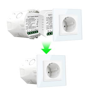 Fabrik Outlet <span class=keywords><strong>IoT</strong></span> Smart home fernbedienung <span class=keywords><strong>2</strong></span> gang WIFI Wand Schalter modul - Product Image 2