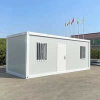 Maisons conteneurs modulaires préfabriquées démontables et portables de 10, 20 et 40 pieds pour la maison et la chambre à coucher