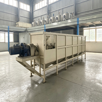 Laveuse à palettes Henan Jinrui à haut rendement pour le nettoyage du manioc, machine de nettoyage très demandée pour ligne de traitement du manioc