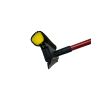 Raclette de nettoyage de vitres de voiture en plastique rouge essuie-glace en caoutchouc souple avec éponge de nettoyage de vitres noire en caoutchouc et essuie-glace