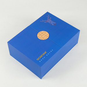 กล่องพับสองชิ้นแบบกำหนดเอง ทำจากกระดาษอาร์ต รูปทรงสี่เหลี่ยมผืนผ้า สำหรับบรรจุภัณฑ์ของขวัญ พกพาสะดวก สั่งผลิตจำนวนน้อยได้  ว่านโจว - Product Image 4