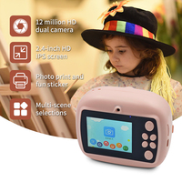 Cámara Instantánea OEM para Regalo de Niños, Mini Impresora Fotográfica Portátil, Linda Cámara Impresora para Niños con Función de Juegos y Grabación CE