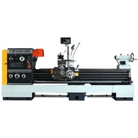 Tour parallèle CS6266C, alésage de broche 105 mm, tour manuel robuste pour usinage et taraudage