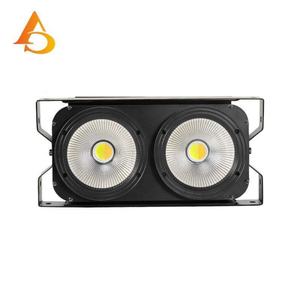 AICPOSE 200W Projecteur LED Blinder à 2 Faisceaux pour Public, Théâtre, Studio, Scène, Blanc Chaud et Froid, Projecteur Par COB - Product Image 1
