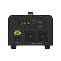 Station d'alimentation portable extérieure 500W 110V, station de stockage d'énergie solaire portable pour une utilisation à haute puissance