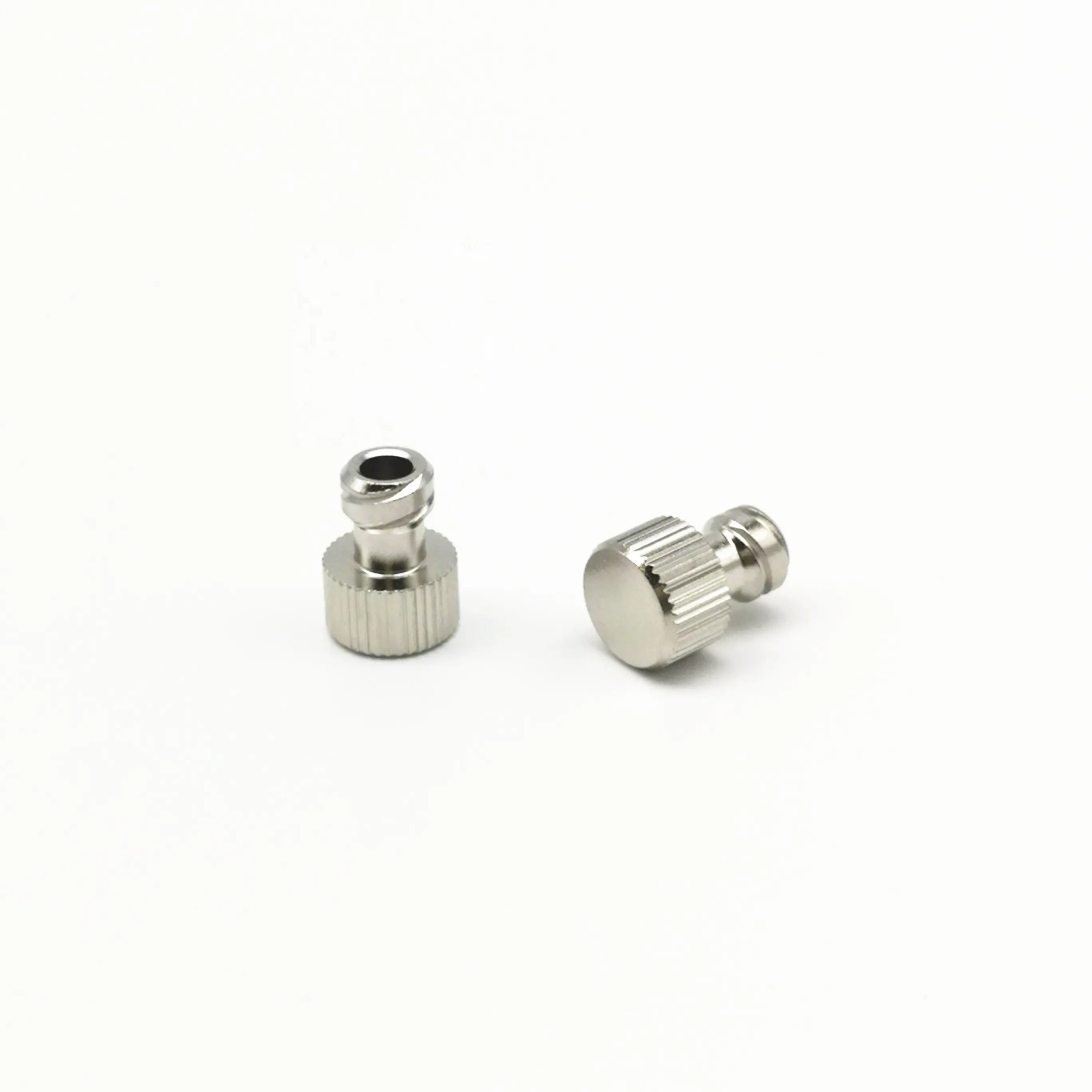 metal luer fitting nickel-plated brass adhesive dispensing guel syringe plug female luer cap
