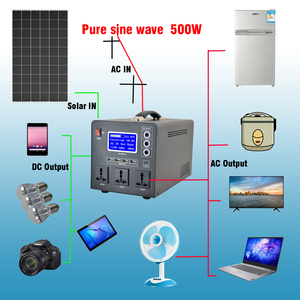 Portable <b>Solar</b> <b>Generator</b> 1000W 110V 220V Battery Power Station Industrial Energy System Ses 600w <b>Solar</b> Energy System Ses 600w - Product Image 3