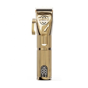 Máquina de Cortar Cabello Eléctrica <span class=keywords><strong>Barberia</strong></span> Gold, Inalámbrica, Recargable por USB - Product Image 2