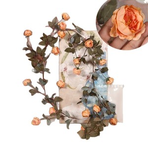 Guirlandes de pivoines artificielles en soie, décoration murale pour l'intérieur de la maison, style Instagram. - Product Image 5