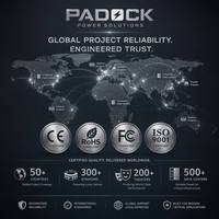 PADOCK Secuenciador de Energía Inteligente Profesional - Controlador de Energía Secuencial Inteligente de 8+2 Canales con Monitor de Voltaje LED-SR-1028