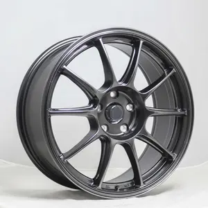 Jy流动成型中国制造铝合金车轮tc 17x8 PCD5x100/112/114.3乘用车用