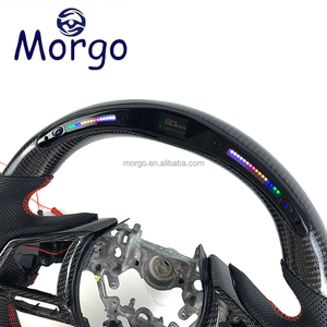 Volante Deportivo Personalizado de Fibra de Carbono con LED para <span class=keywords><strong>Subaru</strong></span> BRZ, WRX, Forester, Panther, Outback, <span class=keywords><strong>Impreza</strong></span>, LEVORG, Legacy - Product Image 2
