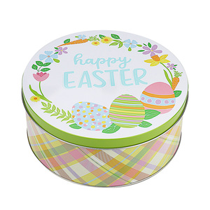 2025 6 inch đến 12 inch cấp thực phẩm kim loại bánh thiếc nắp nướng Snack sử dụng 7/ 8/9 /10/11 inch bánh/Kẹo/Cookie lon tinplate có thể - Product Image 4