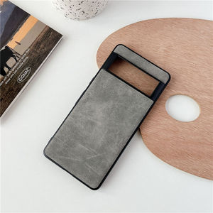 Funda de teléfono con bordes suaves de cuero PU mate de Color Simple para Google <span class=keywords><strong>Pixel</strong></span> 8 7 6 XL Pro 7A <span class=keywords><strong>6A</strong></span> funda trasera completa de silicona suave a prueba de golpes - Product Image 4