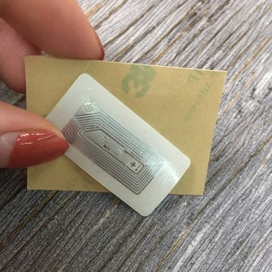 Rfid NFC ntag216 vật nuôi chất nền 13.56MHz touchless mã QR NFC Inlay Stickers cho khách sạn & Kinh Doanh thẻ - Product Image 2