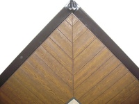 Revêtement mural imitation brique 7,5 mm avec surface en bois pour bardage extérieur – Prix de gros usine Foshan
