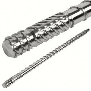Baril de vis simple pour ligne de production de tuyaux PP PE, haute résistance à l'usure, longue durée de vie, qualité industrielle - Product Image 4