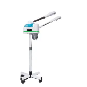 เครื่องพ่นไอน้ำสำหรับใบหน้าร้านเสริม<span class=keywords><strong>สวย</strong></span>แบบ3อิน1พร้อมไฟขยายหัวพ่นน้ำร้อน/เย็นหัวฉีดออกซิเจนสำหรับร้านเสริมสวยใช้ปลั๊กแบบอังกฤษ - Product Image 1