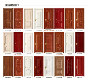 Desain terbaru gaya modis kualitas tinggi seri Flush Interior eksterior pintu rumah pintu Internal - Product Image 2