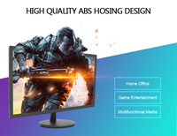 Moniteur 21,5 Pouces 1080p Full HD d'Ordinateur de Bureau, Écran LED avec Écran Tactile Capacitif