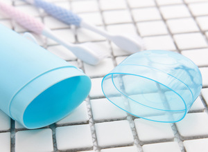 Étui de voyage portable en <span class=keywords><strong>plastique</strong></span> durable pour brosse à dents et dentifrice, idéal pour le camping, l'école, les voyages d'affaires et les salles de bain - Product Image 6