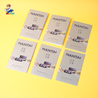 Brochure professionnelle à faible coût avec conception gratuite, reliure agrafée, impression couleur, gaufrage, pelliculage UV, format personnalisé