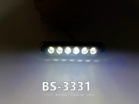 Barre lumineuse LED pour grille de voiture, projecteur stroboscopique d'avertissement, éclairage automatique, lumière clignotante pour voiture tout-terrain, camion, accessoires automobiles