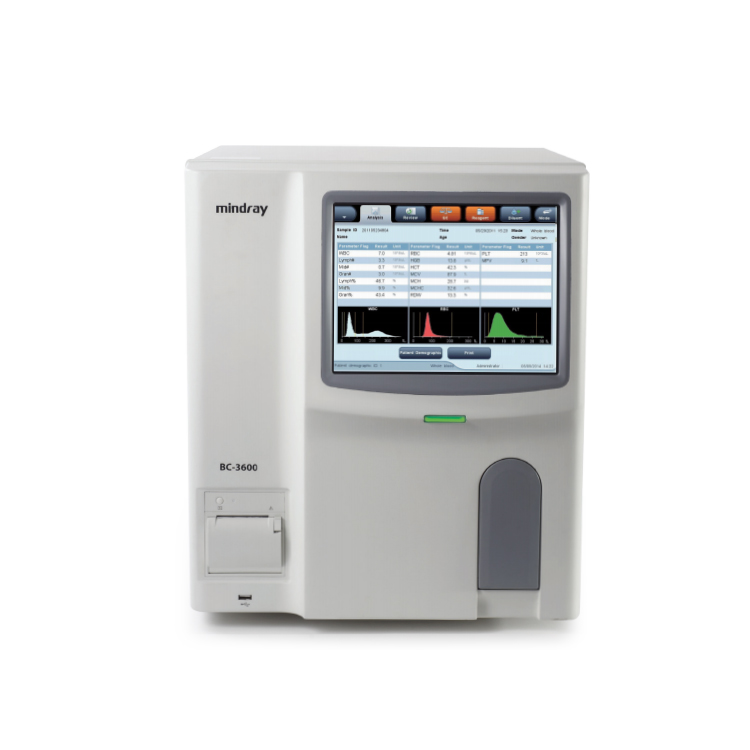 Mindray BC-3600 3-teiliger Differential analysator Auto Hematology Analyzer für Labor und Krankenhaus