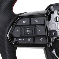 Volant en cuir véritable perforé à fond plat de qualité supérieure pour Toyota Land Cruiser Lc300 Lc70 Lc76 Lc79 Prado